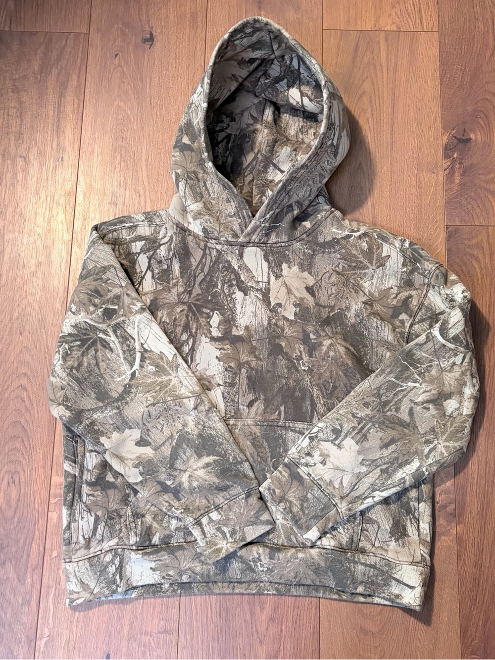 Oversized Hollister Camo Hoodie